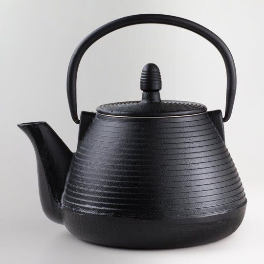黑銅釉上把壺(300ml)